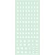 くらくらシール DE1-12 数字 白