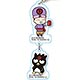 2連キーホルダー 幽☆遊☆白書×バッドばつ丸 コエンマ×バッドばつ丸