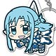 劇場版 ソードアート・オンライン -オーディナル・スケール- ALOアスナ アクリルつままれキーホルダー