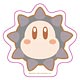 星のカービィ ワドルディコレクション ダイカットステッカー 2.ゴルドー