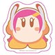 星のカービィ ワドルディコレクション ダイカットステッカー 4.スージー