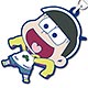 『おそ松さん』 カナちびラバーマスコット 十四松