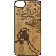 『文豪とアルケミスト』iPhoneウッドケース 芥川龍之介 iPhone7/8