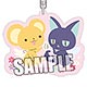 chipicco カードキャプターさくら クリアカード編 アクリルキーホルダー「ケロちゃん＆スッピー」