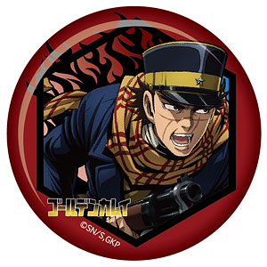 ゴールデンカムイ　レトロパーティー 缶バッジ　アシリパ GOODS -TVアニメ「ゴールデンカムイ」公式サイト-