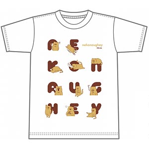 ネコノヒー Tシャツ nekonaughey XL