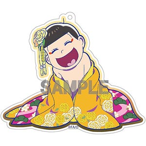 おそ松さん 遊松 描き起こし アクリルキーホルダー 十四松
