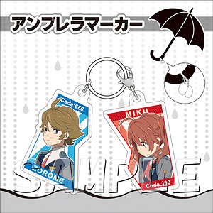 ダーリン・イン・ザ・フランキス アンブレラマーカー ゾロメ＆ミク