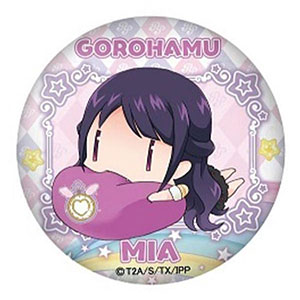 ファルル バースデー　缶バッジ　ごろはむ 「プリパラ」 アイドルタイムプリパラ ごろはむカンバッジ ちあ子[ティー・ゾーン