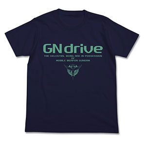 機動戦士ガンダム00 GNドライヴ Tシャツ/NAVY-S
