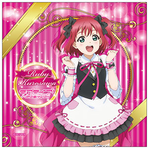 ラブライブ Aqours 黒澤ルビィ　コール&レスポンスタオル ラブライブ！スクールアイドルフェスティバル フェイスタオル