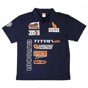 ドライポロシャツ’18 ネイビー XXL