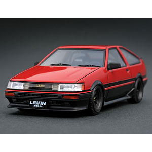 1/43 Toyota Corolla Levin (AE86) 3-Door GT Apex White/Black