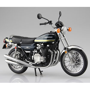 1/12 完成品バイク KAWASAKI 750RS(Z2) イエロータイガー[スカイ