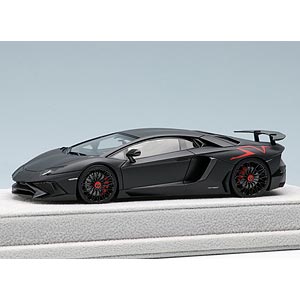 1/43 ランボルギーニ アヴェンタドール LP750-4 SV Roadster 2015 マットキャンディブルー(ラージイエローSVロゴ)[ メイクアップ]【送料無料】《在庫切れ》