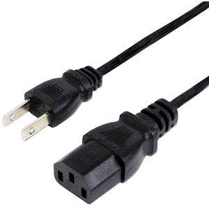 PS4Pro/PS3初期型(CECH-A､Bシリーズ)用 電源ケーブル 1.5m