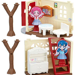 HUGっと！プリキュア プリキュア ぷりきゅ～とタウン 3階建てのおうち 10個入りBOX (食玩)