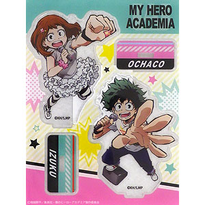 僕のヒーローアカデミア アクリルスタンドA(緑谷・麗日)