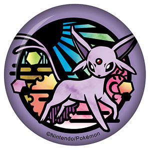 ポケットモンスター 切り絵シリーズ 和紙缶バッジ ブラッキー (A