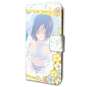 手帳型スマホケース(iPhone6/6s/7/8兼用)「閃乱カグラ ESTIVAL VERSUS -少女達の選択-」01/HAPPY SHOWER！