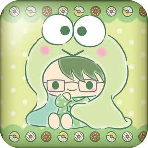 サンリオ男子 AR缶バッジ 菅見直樹