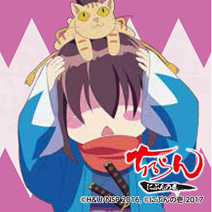 ちるらんにぶんの壱 スクエア缶バッチ 土方歳三[スマイラル]《在庫切れ》