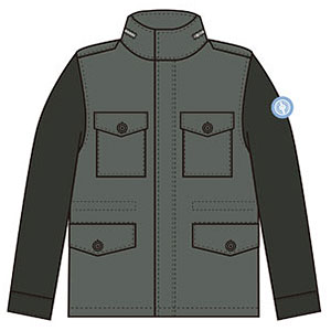 ガールズ＆パンツァー ガルパンツァーブルゾン TYPE：大学選抜 XL