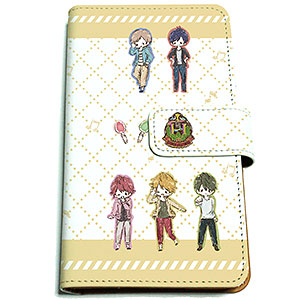 手帳型マルチケース「少年ハリウッド -HOLLY STAGE FOR 50-」01/全員集合(グラフアートデザイン)
