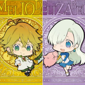 七つの大罪 戒めの復活 クリアファイルセット デフォルメ キング