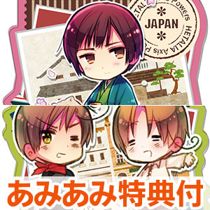 ヘタリア 日本 ハート型ラメアクリルバッジvol.3 ヘタリアWorld☆Stars ハート型ラメアクリルバッジ Vol.3 8個
