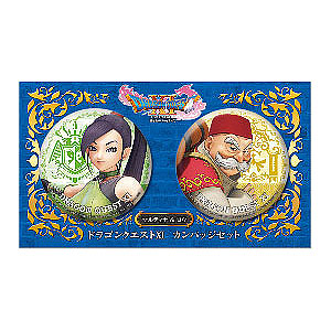 ドラゴンクエストXI カンバッジ2個セット ホメロス＆時の化身