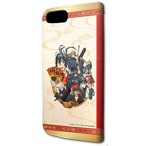 手帳型スマホケース(iPhone6/6s/7/8兼用)「曇天に笑う〈外伝〉」01/集合(通常デザイン)