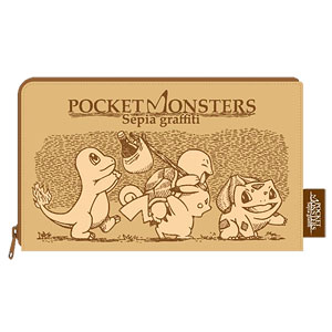 POCKET MONSTERS Sepia graffiti マルチポーチ オーバーゼア