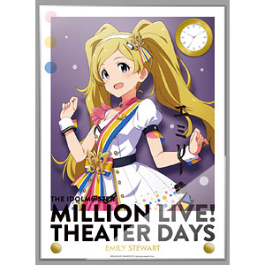 アイドルマスター ミリオンライブ！ 時計付アクリルアート エミリースチュアート ヌーベル・トリコロール ver.