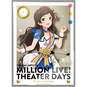 アイドルマスター ミリオンライブ！ 時計付アクリルアート 北沢志保 ヌーベル・トリコロール ver.