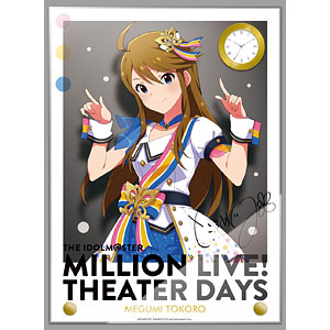 アイドルマスター ミリオンライブ！ 時計付アクリルアート 所恵美 ヌーベル・トリコロール ver.