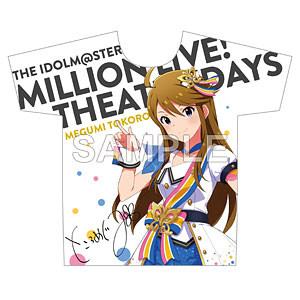 アイドルマスター ミリオンライブ！ フルカラーTシャツ 所恵美 ヌーベル・トリコロール ver.
