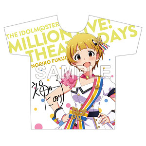 アイドルマスター ミリオンライブ！ フルカラーTシャツ 福田のり子 ヌーベル・トリコロール ver.