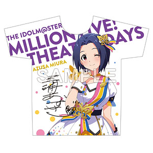 アイドルマスター ミリオンライブ！ フルカラーTシャツ 三浦あずさ ヌーベル・トリコロール ver.