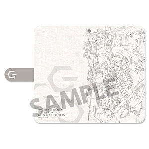 ソードアート・オンライン オルタナティブ ガンゲイル・オンライン 手帳型スマートフォンケース ティザービジュアル M