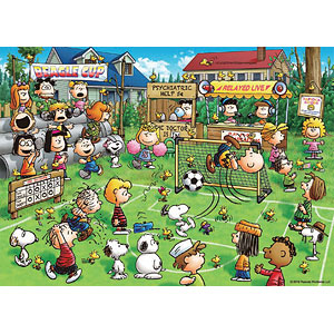 ジグソーパズル ピーナッツ スヌーピー サッカー 500ピース (06-097S)