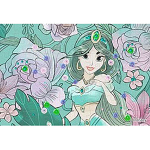 ディズニー パズルデコレーションmini Royal Floral ジャスミン 70ピース (70-018)