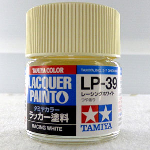 タミヤカラー ラッカー塗料 第3弾 LP-39 レーシングホワイト