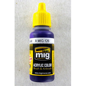 AMO-0126 アクリルペイント ヴァイオレット (17ml)