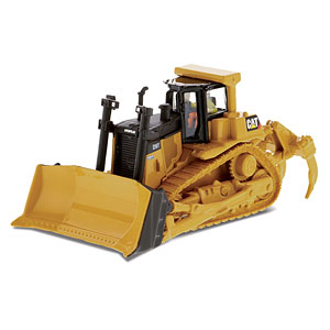 HOシリーズ 1/87 CAT D9T ブルドーザ w/工事現場フィギュア