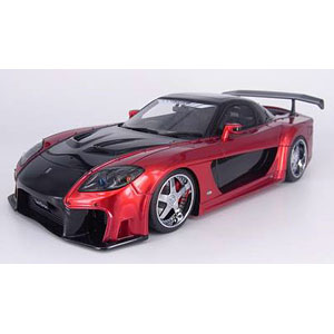 1/18 Veilside マツダ RX-7 FD3S Fortune レッドメタリック/ブラック