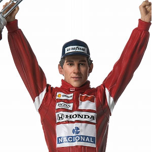 アイルトン・セナ 1988 日本GP 1/10 アートスケール スタチュー