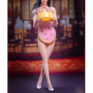 1/6 チャイニーズ レストラン セクシー ウェイトレス セット ピンク (ドール用)