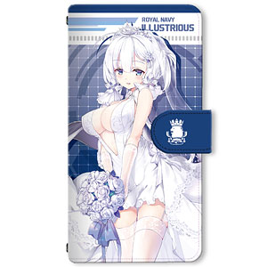 アズールレーン ブックスタイルスマホケース Lサイズ デザイン01(イラストリアス)