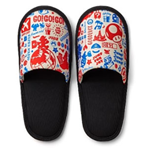 携帯スリッパ スーパーマリオ(スーパーキノコ)[任天堂販売